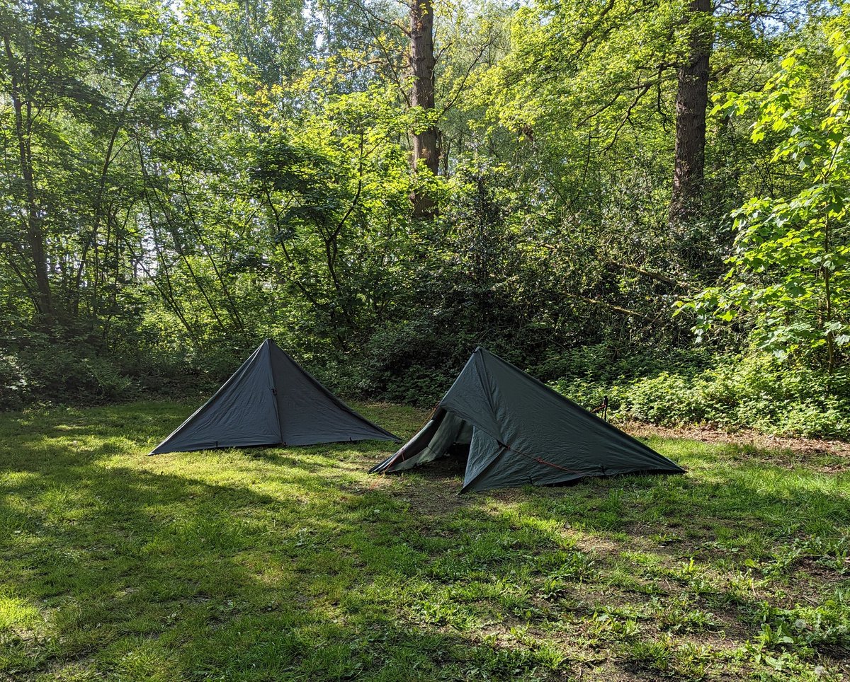 Great day spent with <a href="/bushscout_uk/">BUSHSCOUT.UK</a> on a practical skills day, tarpology ⛺, knives 🔪, saws 🪚, axes 🪓, fires 🔥, cooking 🥘. Loved it! Can't wait to share the knowledge with the Scouts of <a href="/1stCorwen/">1st Corwen Scout Group</a> now! #bushscout #skillsday2023