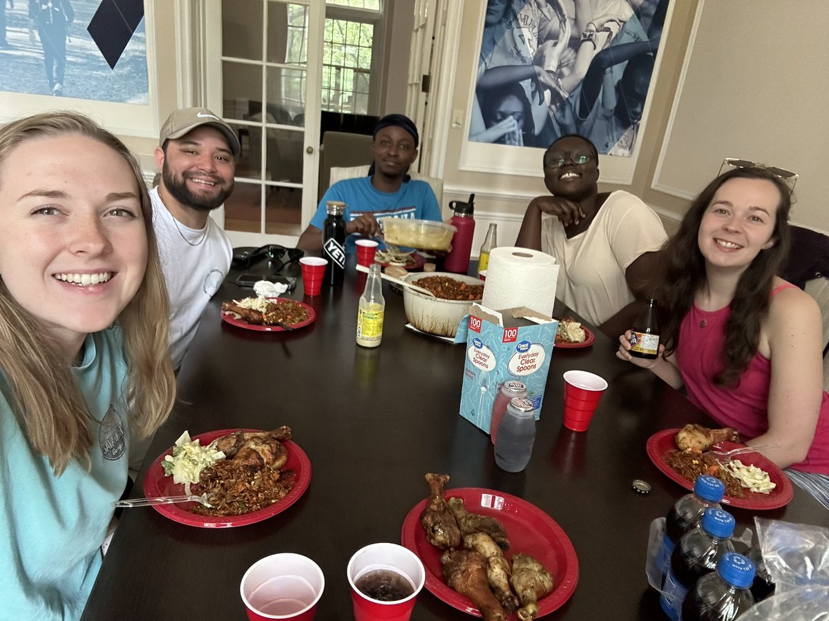 Meek Lab (@meeklab) on Twitter photo Thank you to our undergraduate researcher Jimmy for having the Meek Lab over for some delicious Jollof Rice today to celebrate the end of the semester! It’s been a pleasure to have you in lab this year and we look forward to seeing all that you do this summer at <a href="/EliLillyandCo/">Eli Lilly and Company</a> Thank you to our undergraduate researcher Jimmy for having the Meek Lab over for some delicious Jollof Rice today to celebrate the end of the semester! It’s been a pleasure to have you in lab this year and we look forward to seeing all that you do this summer at <a href="/EliLillyandCo/">Eli Lilly and Company</a>