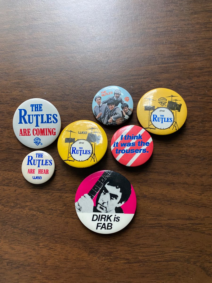 Longbroscomedy's tweet image. @EricIdle
The only reason my brother and I have #Rutles merch is because you were nice enough to send it to us. (Note to kids: this was in an ancient mist-filled time when all the #Pythons could be reached by a thing called mail)