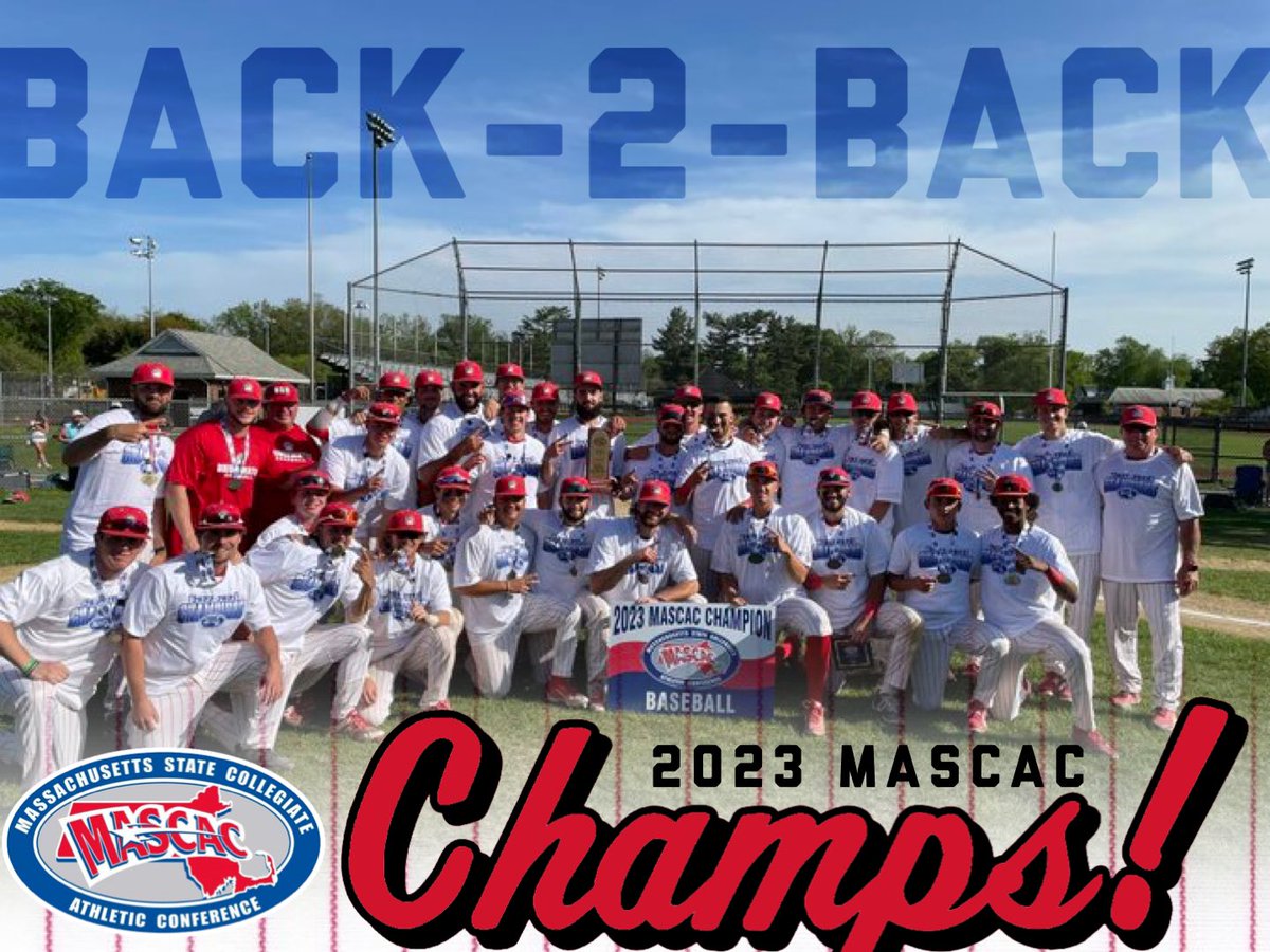 BACK-2-BACK!! 🏆 Trophy is staying in Bridgewater!!

2023 MASCAC Tournament Champions

#BearDown #MASCAC #d3bsb