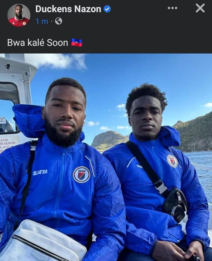 GolAyiti's tweet photo. Post #chouchou ayisyen an sou kont Facebook li jodi a "Bwa Kale Soon" pou anonse y ap vini an fòs pou pwochen konpetisyon ak ekip #nasyonal la.
#GolAyiti https://t.co/ttZtq50Gq8