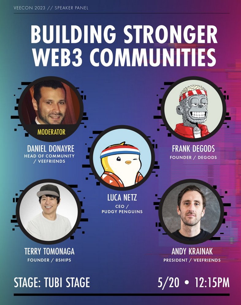 🔥Veecon J-5🔥

La programmation des 3 jours de conférences a été annoncée et est maintenant disponible sur l’App Veecon!

Cette année, on aura des panels composés de 1 à 5 personnes, d’une durée de 30 min, sur 5 stages différentes + la Community Stage du jeudi 18 👇👇👇

<a href="/veecon/">VeeCon</a>