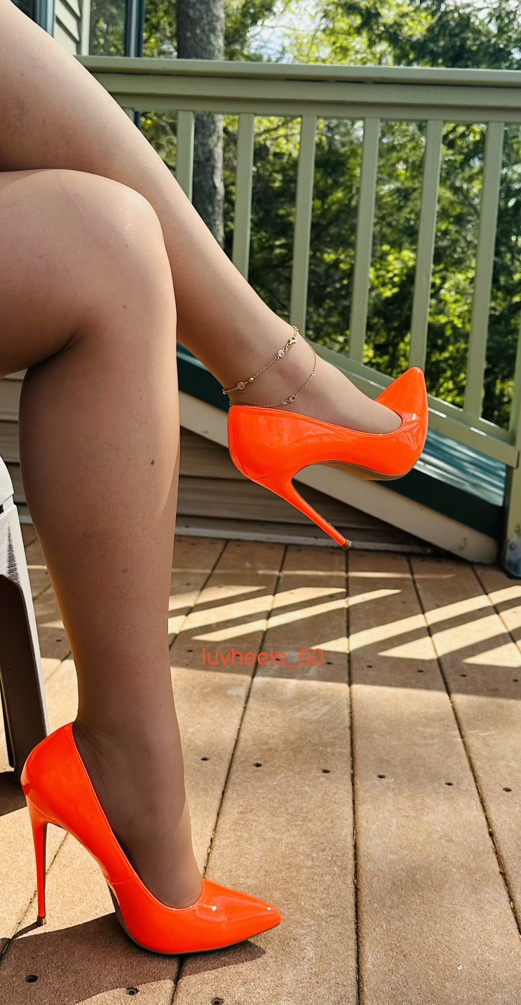 Neon stilettos hotsell