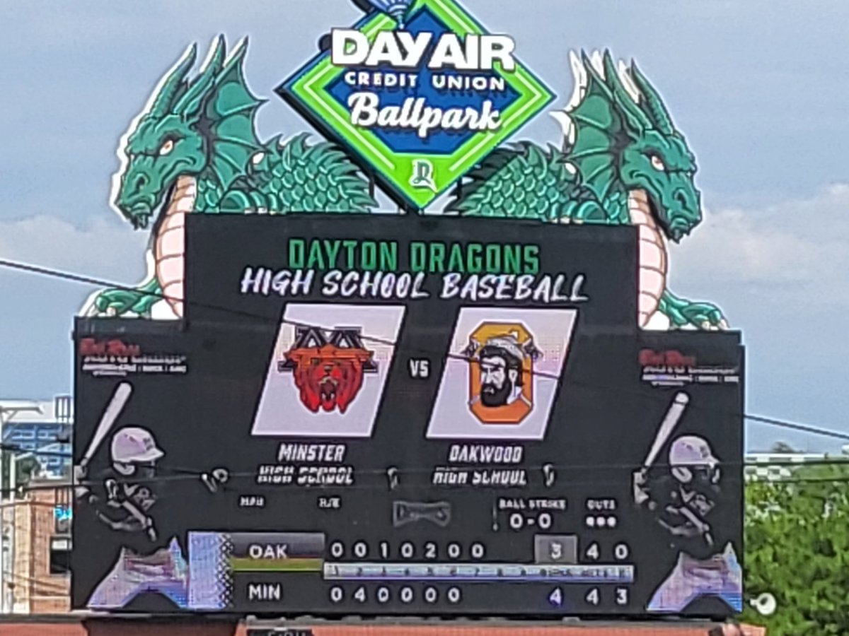 DaveKnapke1's tweet photo. Wildcats win 7th in a row with a 1 run win over Oakwood at Day Air Park.  
WP James Niemeyer 4.1 IP
Save: Alex Schmitmeyer 2.2 IP no hits allowed.  named game MVP https://t.co/BRNjNPKa1l