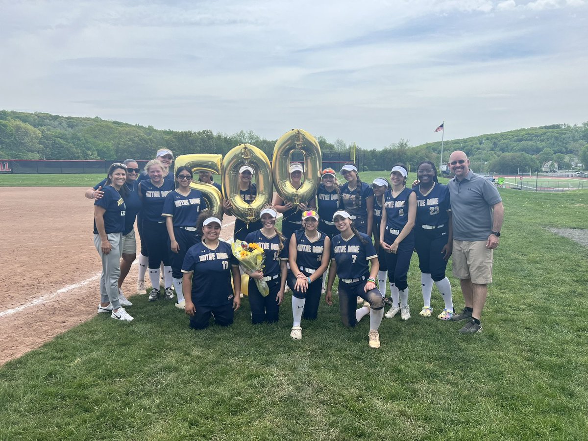Lancers win 9-5‼️What a day for the Lady Lancers as they come through with a big conference win! Judy Tarczali got her 500th career strikeout while getting the win pitching all 7 innings! Izzy Ingersoll also had herself a day going 4/4 with 3 RBI’s. Great team win! <a href="/NDLancers/">Notre Dame Prep of SHU Athletics</a>