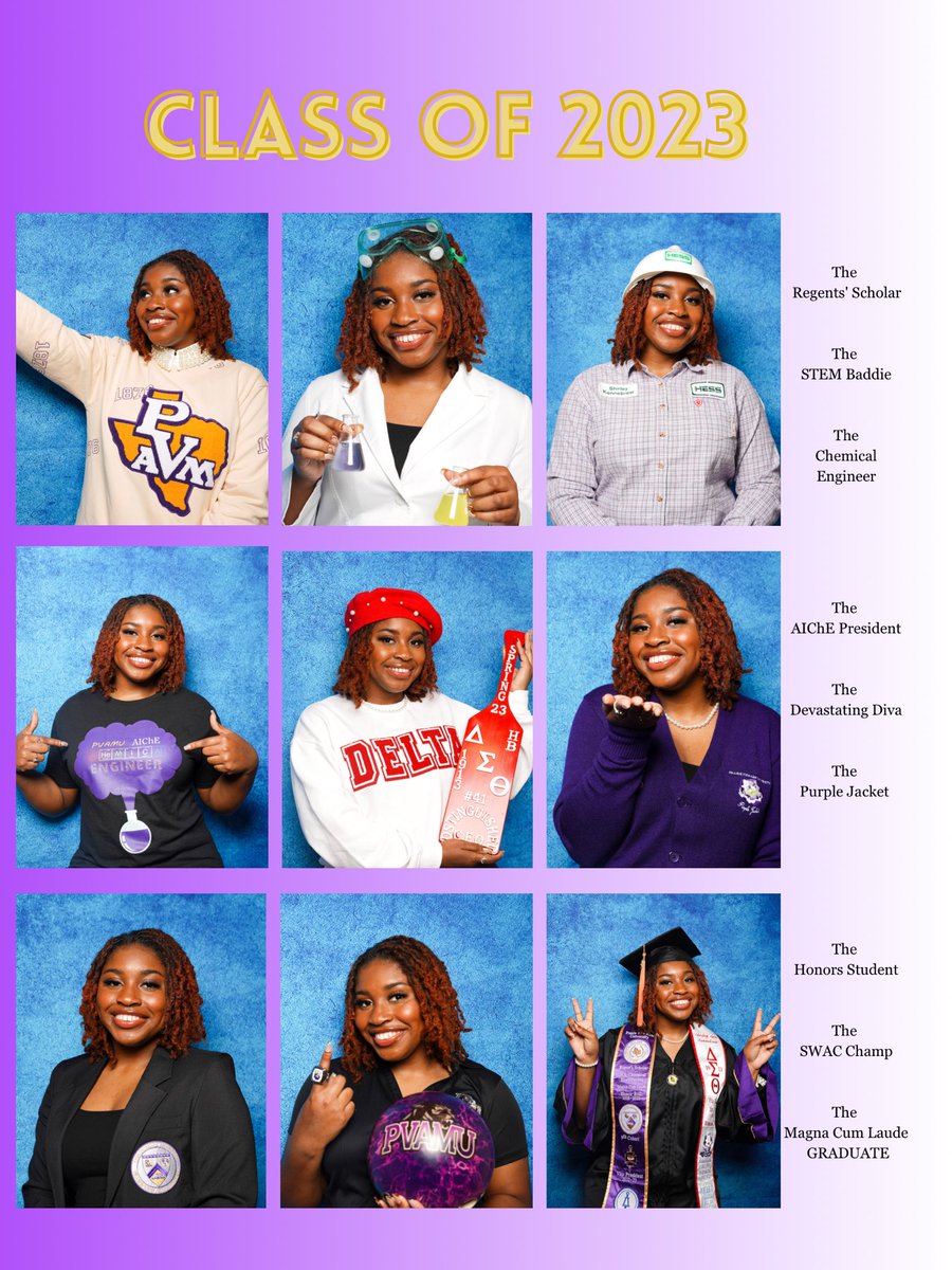 It’s a wrap! BIG ALUMNA status fully loaded! 🎓💜💛🐾

📸: <a href="/trilltint/">TRILL TINT</a> 

#PVProducesProductivePeople #PVAMU #PVAMU23 #PVGradSwag