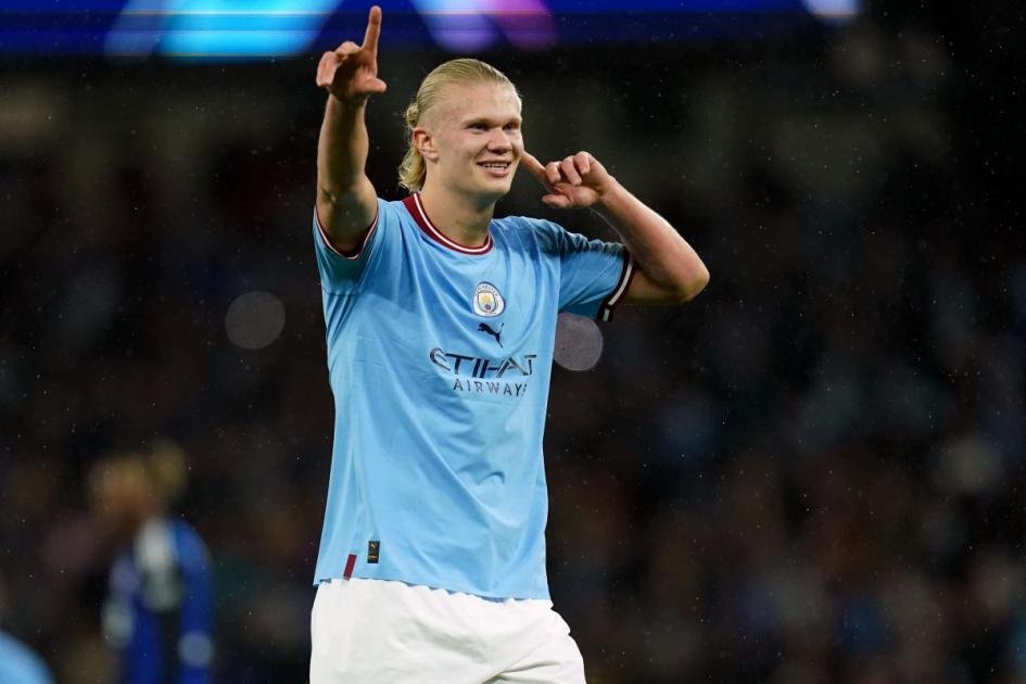 Erling Haaland, “mașinărie de goluri”! Profilul atacantului care a schimbat fața fotbalului mondial la doar 22 de ani. Foto: Tw/@FootballTalkHQ