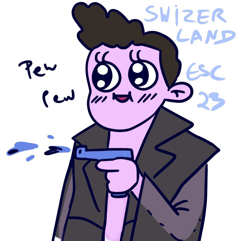 grimskrams's tweet photo. Swizerland being baby (again) #ESC2023 https://t.co/aKPNUxcjOn