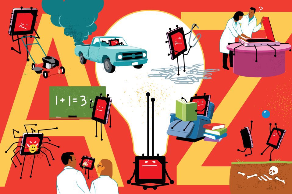 eevriviades's tweet photo. The A to Z of Artificial Intelligence
https://t.co/tmgchz07xn
#ArtificialIntelligence #AI #Diplomacy #DigitalDiplomacy #technology #techPlomacy #AGI #Alignment #Automation #Bias #LLM #Chatbot #ChatGPT #CompetitivePressure #Compute #Data #DataLabeling #AtoZ #Diffusion #EmergentCapabilities #Explainability #FoundationModel #AIecosystem #GPT #GPT4 #GPTG #GPU #Hallucination #Hype #IntelligenceExplosion #JobReplacement #Automation #LargeLanguageModel #Lobbying #MachineLearning
