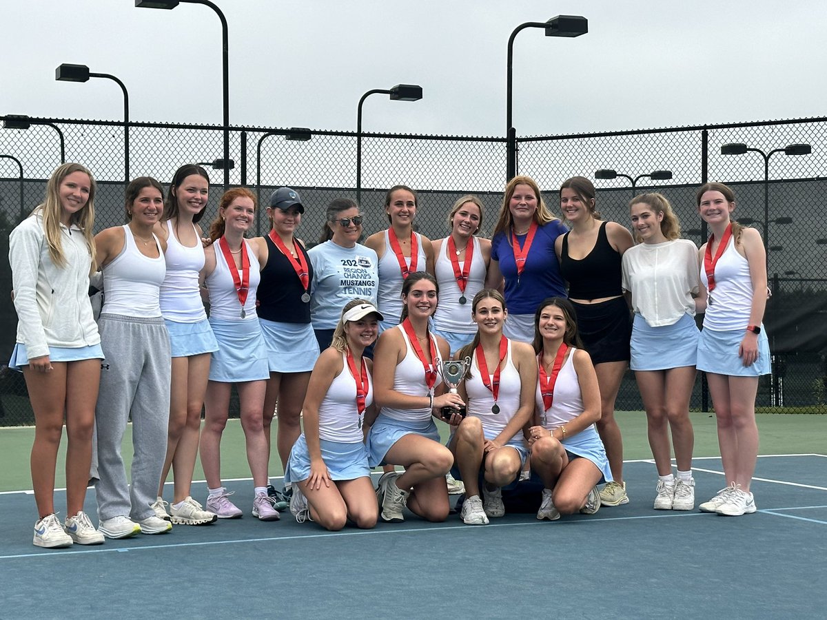 Lots of Mustang 💙🎾💙 greatness on display today! Congratulations on an amazing (history-making) season! 👏🏼👏🏼 #imamustang #MVProud