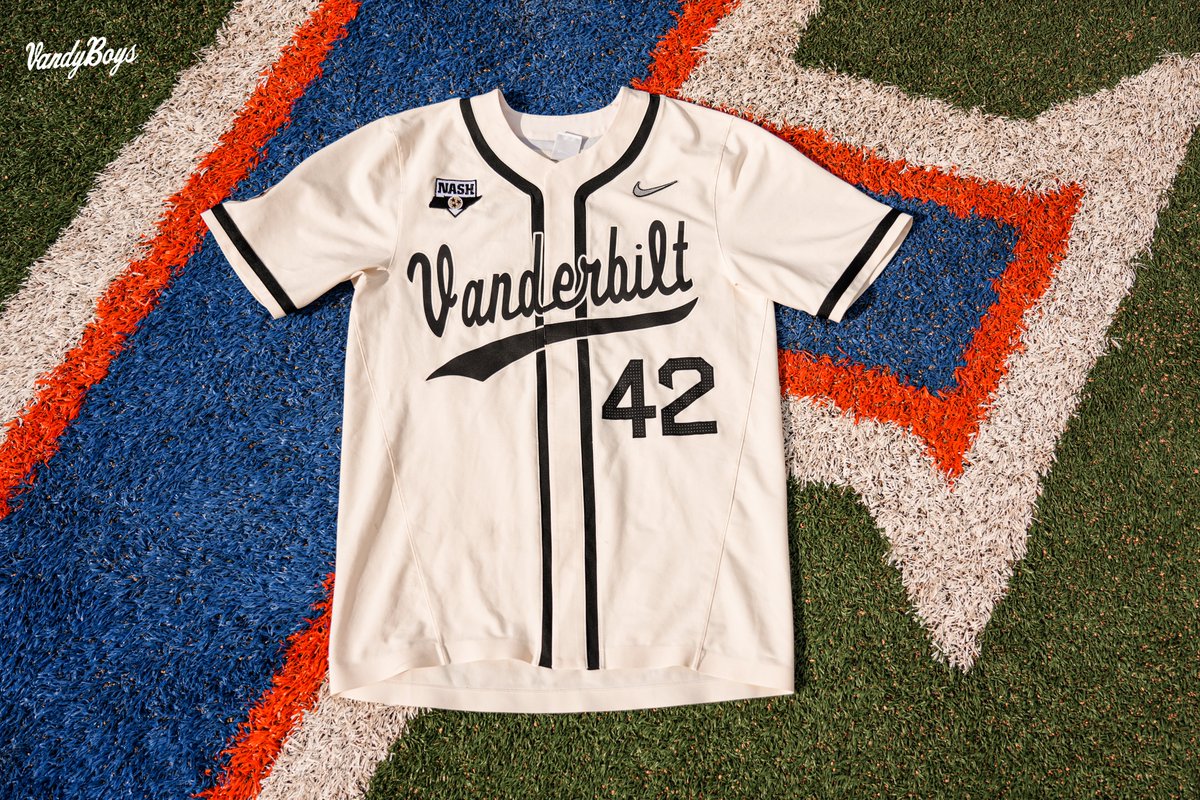 Vanderbilt Baseball on X: Breaking out the cream jerseys for Game
