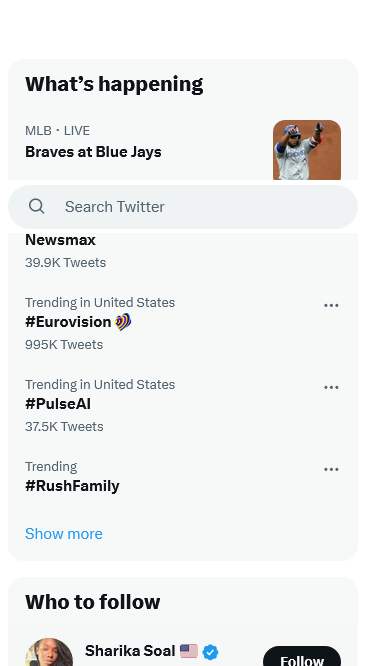 #RushFamily Guess who's trending!