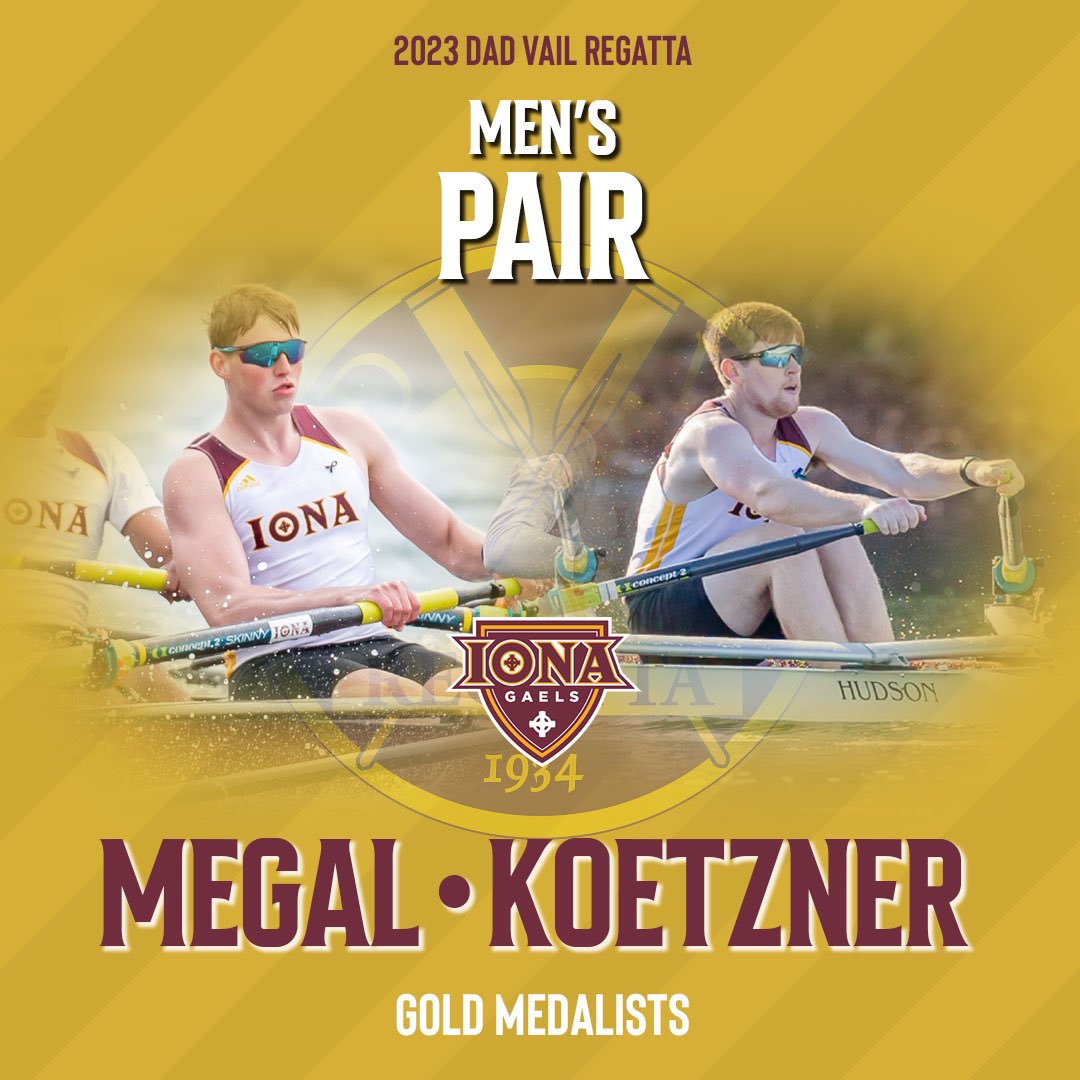 Congratulations to <a href="/DadVailR/">Jefferson Dad Vail Regatta</a> men's pair gold medalists Thomas Koetzner &amp; Ethan Megal!

#GaelNation