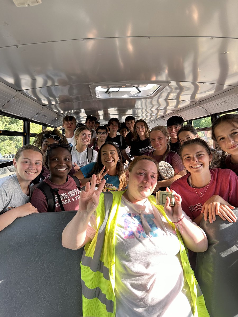 Today my post is not about performances. Today after learning one of our favorite bus drivers Ms Beth had a house fire recently, these amazing kids have their own $ so we could give her a donation. My proudest moment of the season❤️ #housefiressuck @Coach_Bonilla_ <a href="/BCHSprincipal/">Pete Wininger</a>