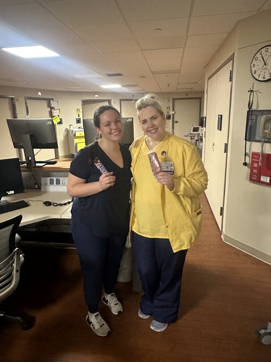 Nightshift says, it's never too 'late' to indulge in some king-size candy and ice cream bars. Happy #nursesweek 2023! #nightshift #nightshiftnurse