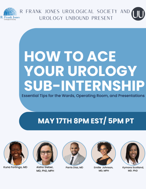 💡 Nervous about your urology sub-i? Our upcoming webinar will help you prepare, excel, and stand out! Learn from the pros and kickstart your urology career. For members only, register for free today!bit.ly/3KOOfJo @SNMA @rfrankjones_uro @LmsaNational #UroSoMe