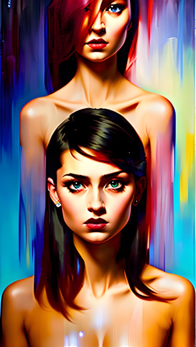 Impasto Lovers 

#art #aiart #impasto #faux #oilpaint #vibrant
