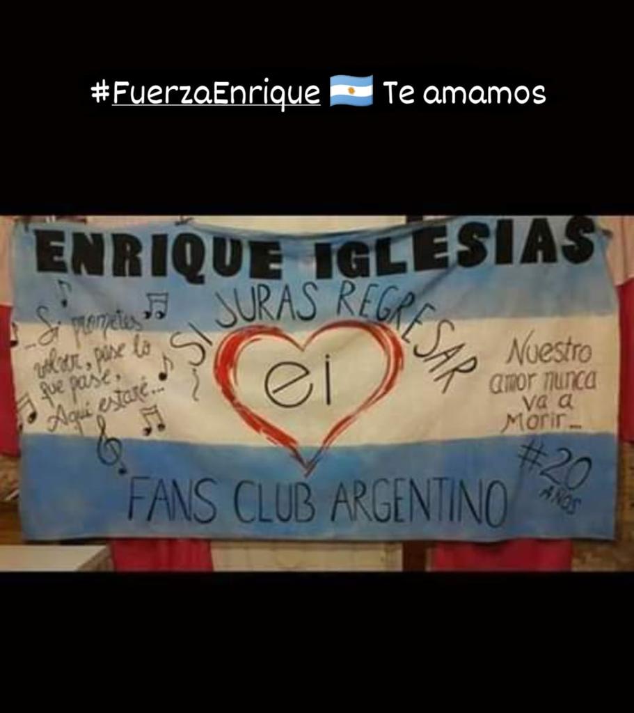#FuerzaEnrique 
Te amamos <a href="/enriqueiglesias/">Enrique Iglesias</a>