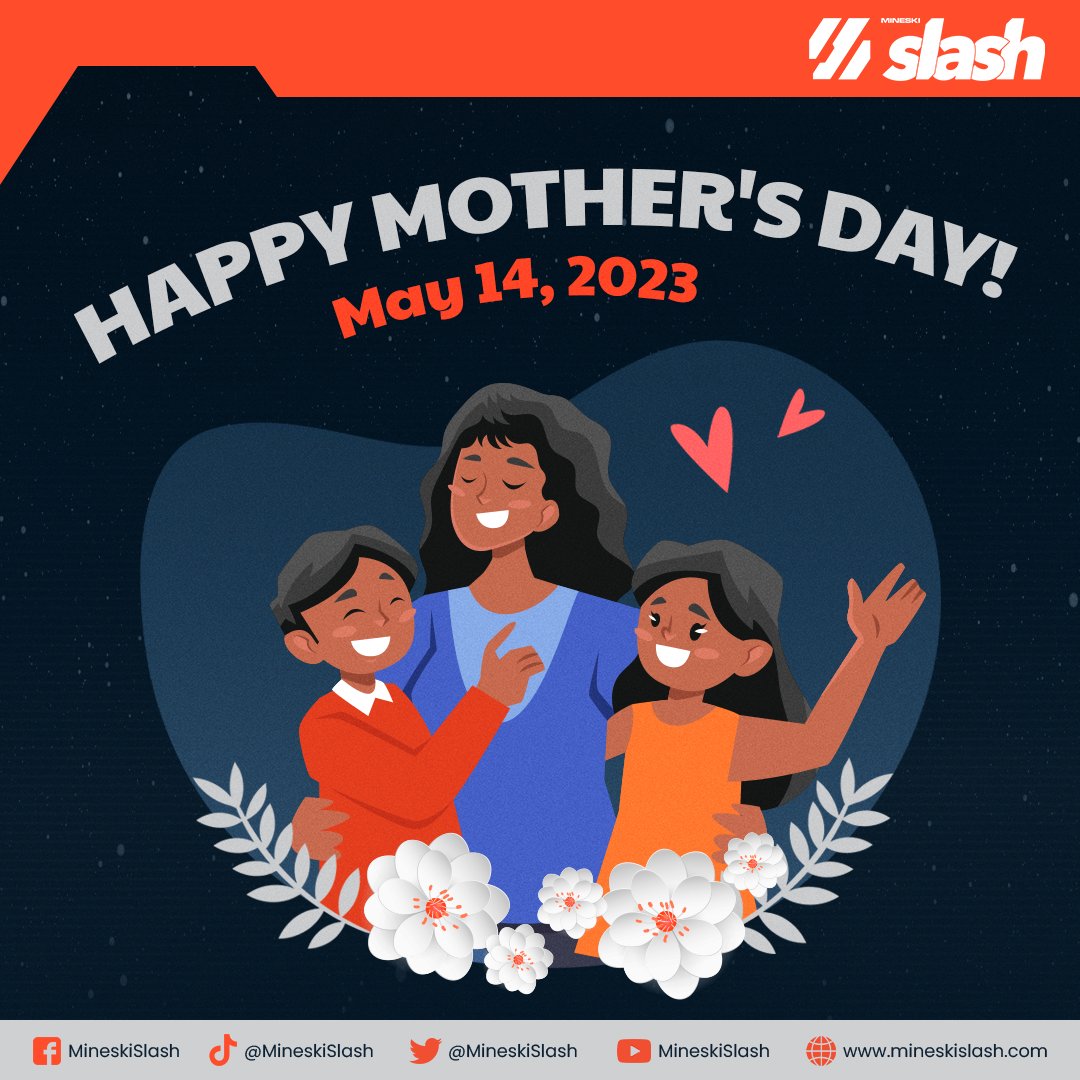 HAPPY MOTHER'S DAY TO ALL THE /MOMMY'S!

May you enjoy this special day with your family and friends!

#MothersDay #MineskiSlash #SlashMommy