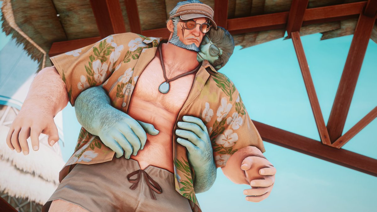 FFxiv_Bear's tweet photo. odd pair https://t.co/He9HP2vP5S