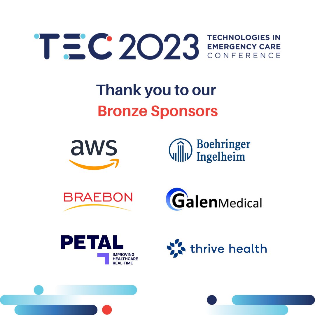 TEC 2023 has ended, and we're grateful to all of the speakers, guests, and participants who made this event a success. We hope TEC can shape the digital health future.  Also, we're thankful for the support of all the Silver Sponsors and Bronze Sponsors. 
#DigitalHealth #TEC2023