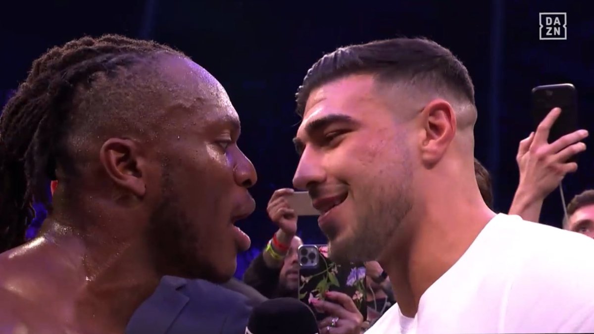 Happy Punch on Twitter "KSI facing off with Tommy Fury 👀 KSIFournier"