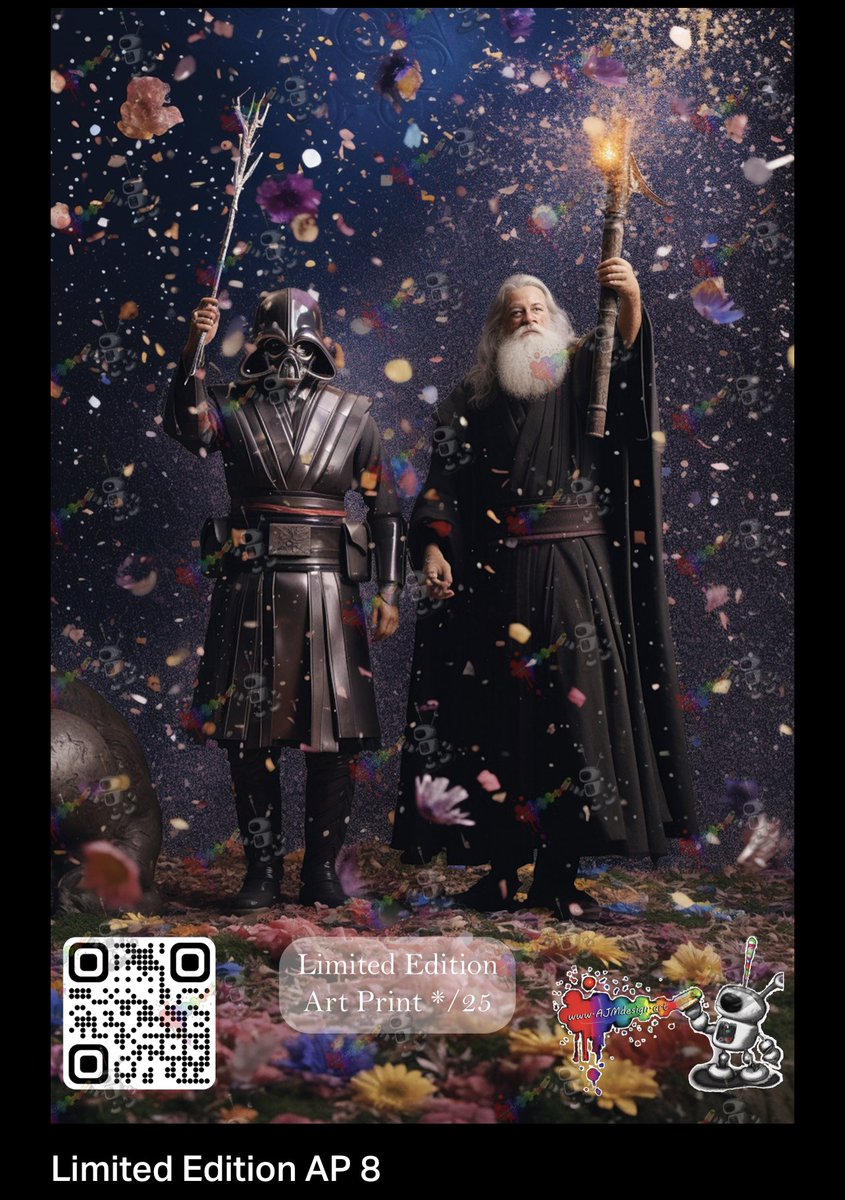 Get them before they’re gone! Only 25 of each and once they’re gone then they’ll be gone for good! 

ajmdesign.art/portfolio/le-p…

ajmdesign.art/about