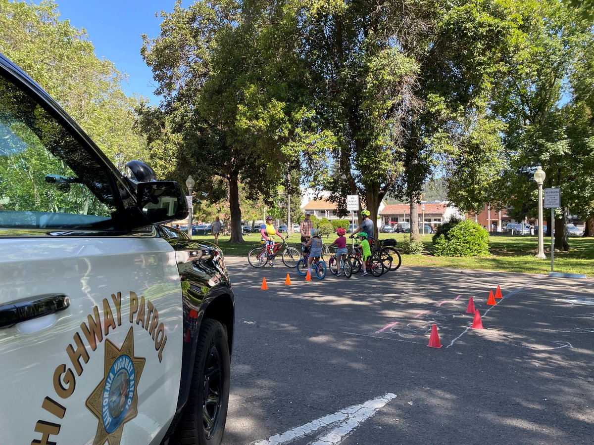 CHP Napa Area on Twitter "Great morning in Sonoma at a family bike