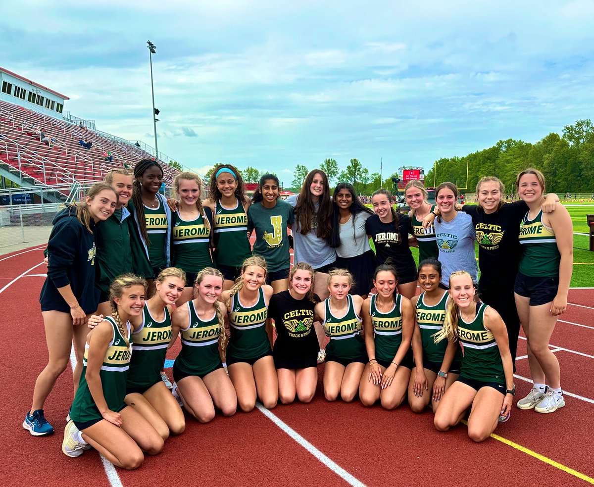 JeromeTrack's tweet photo. LET’S GO JEROME TRACK &amp; FIELD!!!
BOTH GUYS AND GIRLS TOOK THE 2023 OCCs! 
CONGRATULATIONS TEAM! https://t.co/i8wmvnX56v