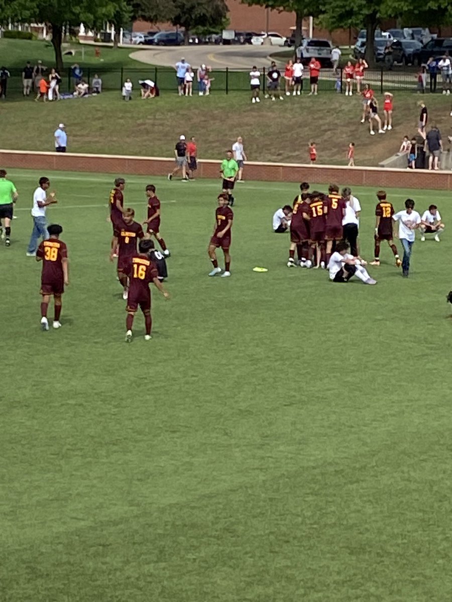 ClintonDNSports's tweet photo. Pepsi Soccer FINAL: THREEPEAT! Reds win 2-1. https://t.co/6szzac6b7h