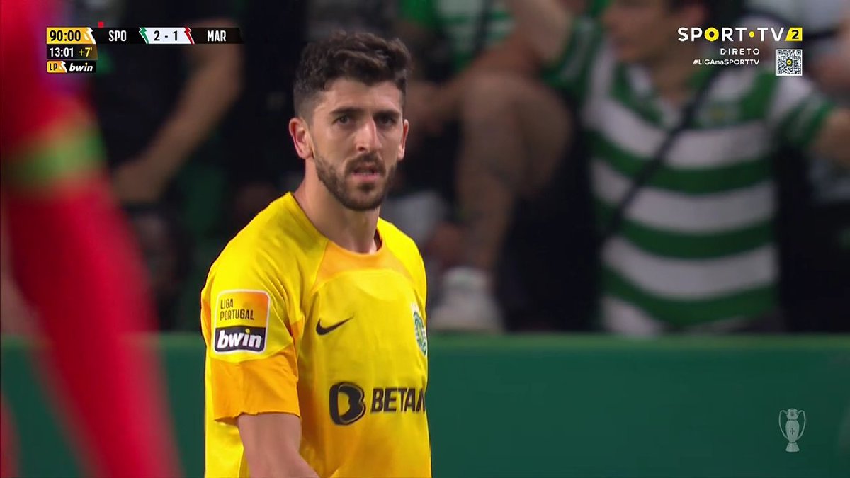 Paulinho tem uma média de 0 golos sofridos por jogo pelo Sporting