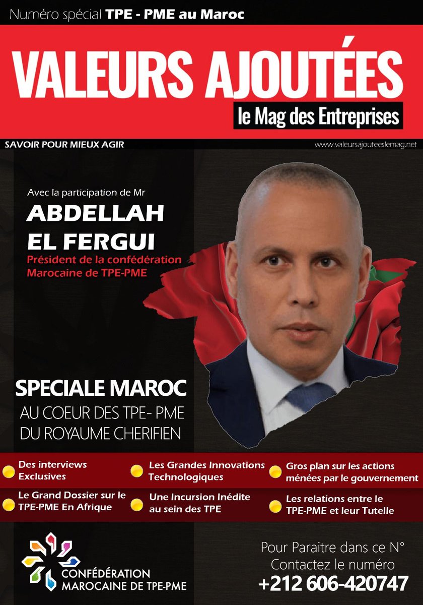VALEURS AJOUTEES #valeursajoutées est un #magazine qui se veut être au cœur de l'#émergence #africaine; continent en mutation. Voir votre entreprise #croître, se #perpétuer, #réussir, justifie notre leitmotiv qui est : " Savoir pour mieux agir"