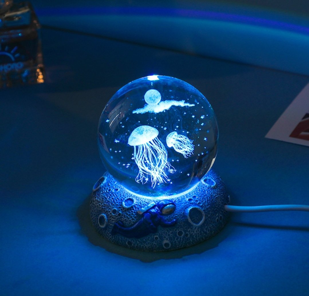 Jellyfish night light