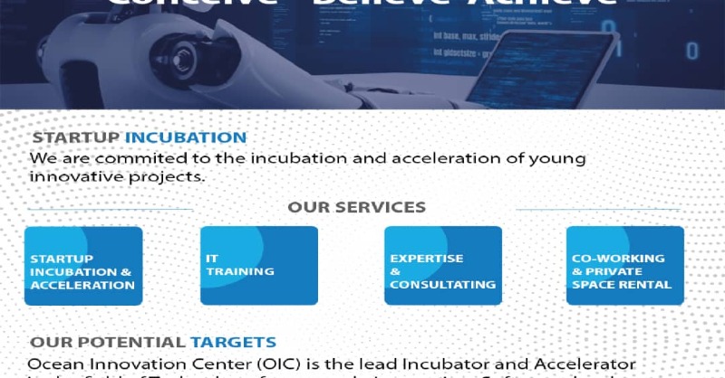 Basé au Cameroun, Ocean Innovation Center (OIC) est un #Incubateur et #Accélérateur de startups ayant pour mission d’accompagner les jeunes porteurs de projets dans le domaine du Digital.