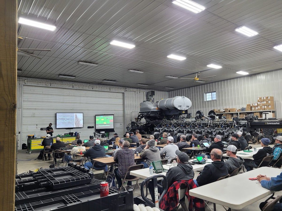#plant23 isn't over yet, but we appreciate our customers for attending training ahead of planting, and working patiently with our hard working staff all season