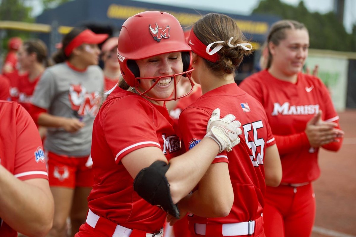 MaristSoftball's tweet photo. Congratulations to our MAAC All-Championship Team honorees!

🦊 Haley Ahr
🦊 Hannah Brock
🦊 Alyssa Grupp (for the second straight year)
🦊 Maddie Pleasants https://t.co/8FHCot3f1w