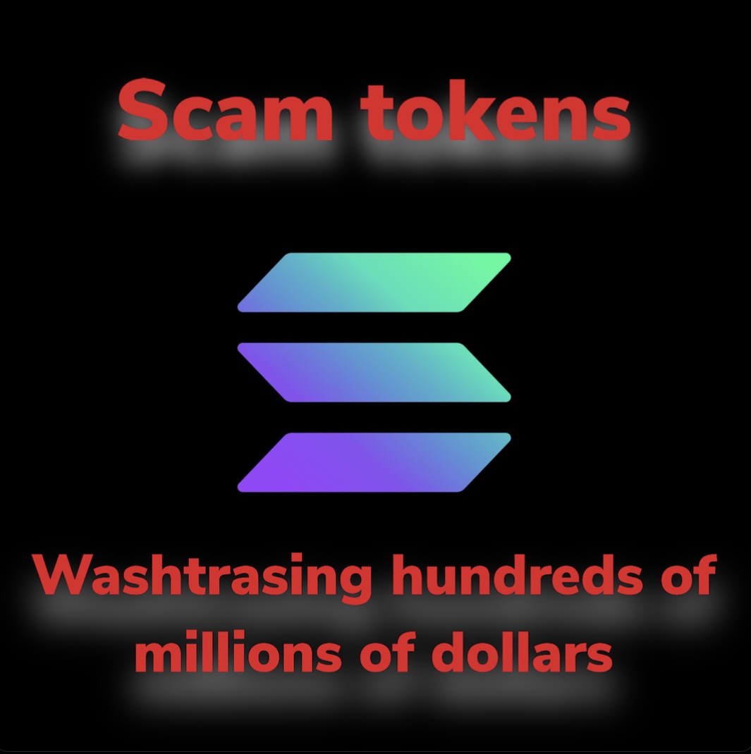 Can we stop and talk about that fact that more than a quarter of Solana's DeFi volume the past week is pump and dump shitcoin scams?

I'm not talking millions, I'm not talking tens of millions, I'm talking about over a hundred million dollars in scam shitcoins