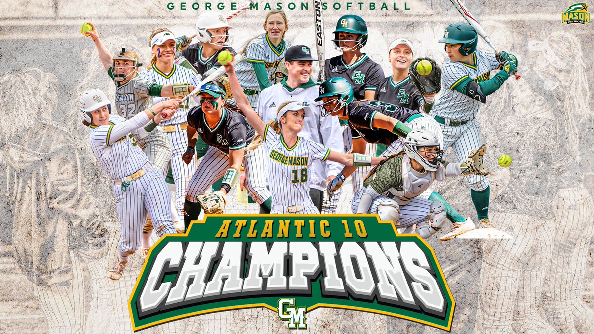 𝑭𝒐𝒓 𝒕𝒉𝒆 𝒇𝒊𝒓𝒔𝒕 𝒕𝒊𝒎𝒆 𝒊𝒏 𝒑𝒓𝒐𝒈𝒓𝒂𝒎 𝒉𝒊𝒔𝒕𝒐𝒓𝒚, 𝒘𝒆 𝒂𝒓𝒆 𝑫𝑨𝑵𝑪𝑰𝑵𝑮!

Your George Mason Patriots are the 2023 Atlantic 10 Champions!
#BeDauntless🥎🔰