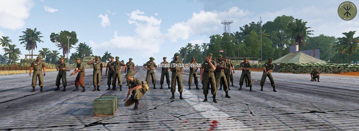 DE_Cerberus's tweet photo. ¡Saludos compañeros de armas!

Hoy tuvimos evento especial "El tirador más rápido de DEC", gracias a todos los que participaron y enhorabuena al ganador [Sld*] Zxxo.

~ Magis Marte ~

#arma3 #clan #discord #español #milsim https://t.co/2BUDYXCcP4