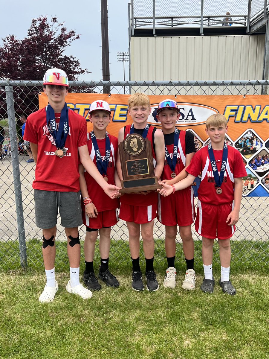 NeogaAthletics's tweet photo. 7th grade boys finish 3rd at State!!!! https://t.co/Bpq97OeZOb