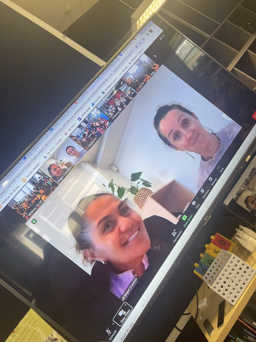 Our tauira (students) have loved having <a href="/DoroCollier/">Dorothea Collier</a> <a href="/whaeamegan/">Megan Crawford</a> for Te Reo lessons via zoom for the senior school. They have used #clips #Keynote #stopmotion #camera #audio to complete the wero this week <a href="/takpschool/">Te Ākau ki Pāpāmoa School</a> #ade2019 #everyonecancreate #Appleeduchat <a href="/AppleEdu/">Apple Education</a>