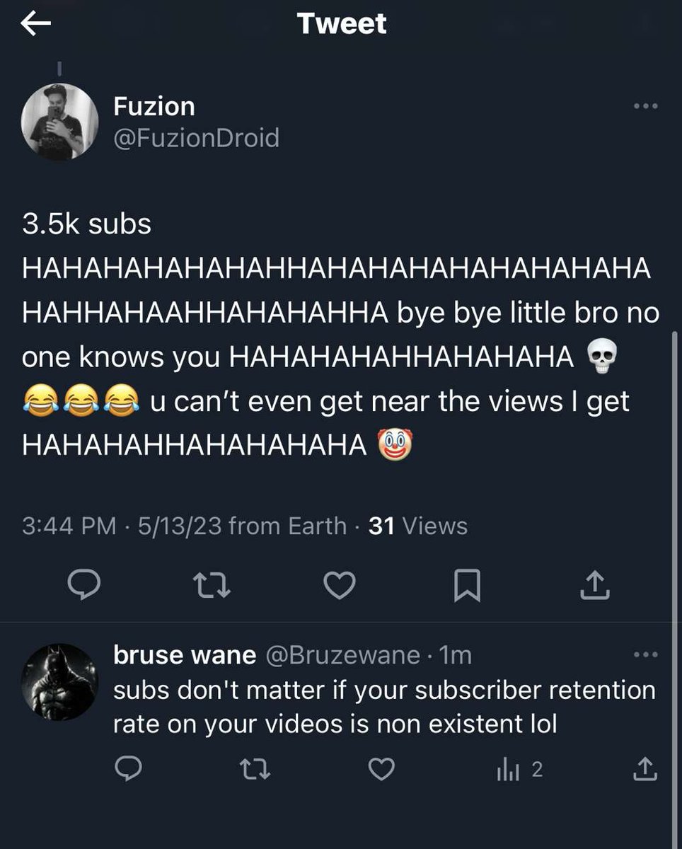 DieciesRants's tweet photo. This dude clearly isn't happy in his life when all he can do is flex his shitty 5 year old same content "money". Your always Gunna be a pathetic sad loser in reality if all you do is try to show ur ego online @FuzionDroid https://t.co/QFJG2ylev1