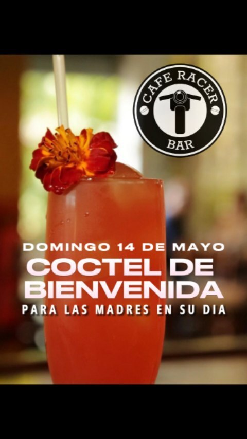En <a href="/caferacerbar_ve/">Café Racer Bar VE</a> tenemos para las madres en su día un coctel de bienvenida de cortesía. Las esperamos a todas desde la 9am con nuestro brunch y durante todo el día, para pasar un rato agradable con buena comida y buena música de la mano de @almanovaof… instagr.am/reel/CsMuXe6pY…