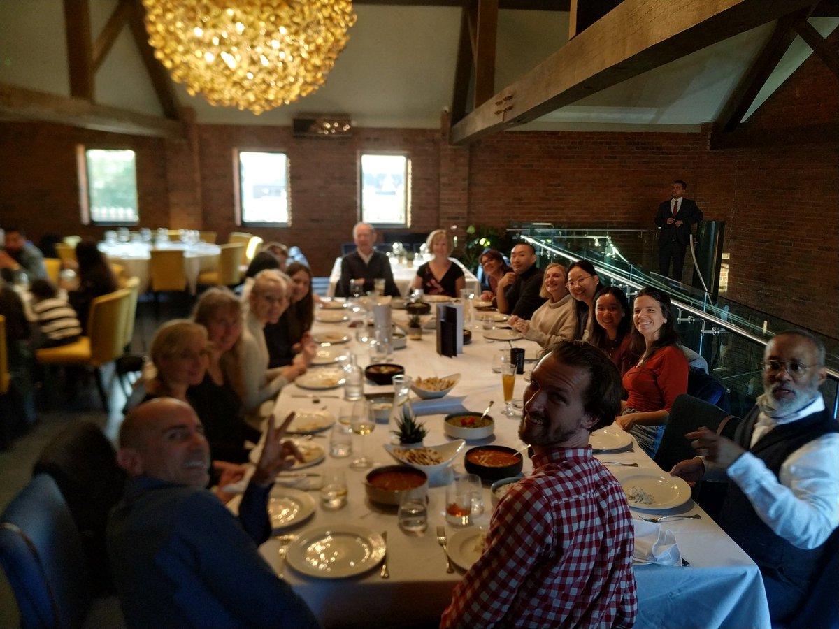 Curry outing to the amazing Five Rivers Walsall after an excellent first day presentations at Dance Med and Sci Symposium <a href="/wlv_uni/">University of Wolverhampton</a> <a href="/wlv_sport/">WLV Sport</a> <a href="/NIDMS_/">NIDMS</a> <a href="/FEHW_Research/">FEHWResearch</a>