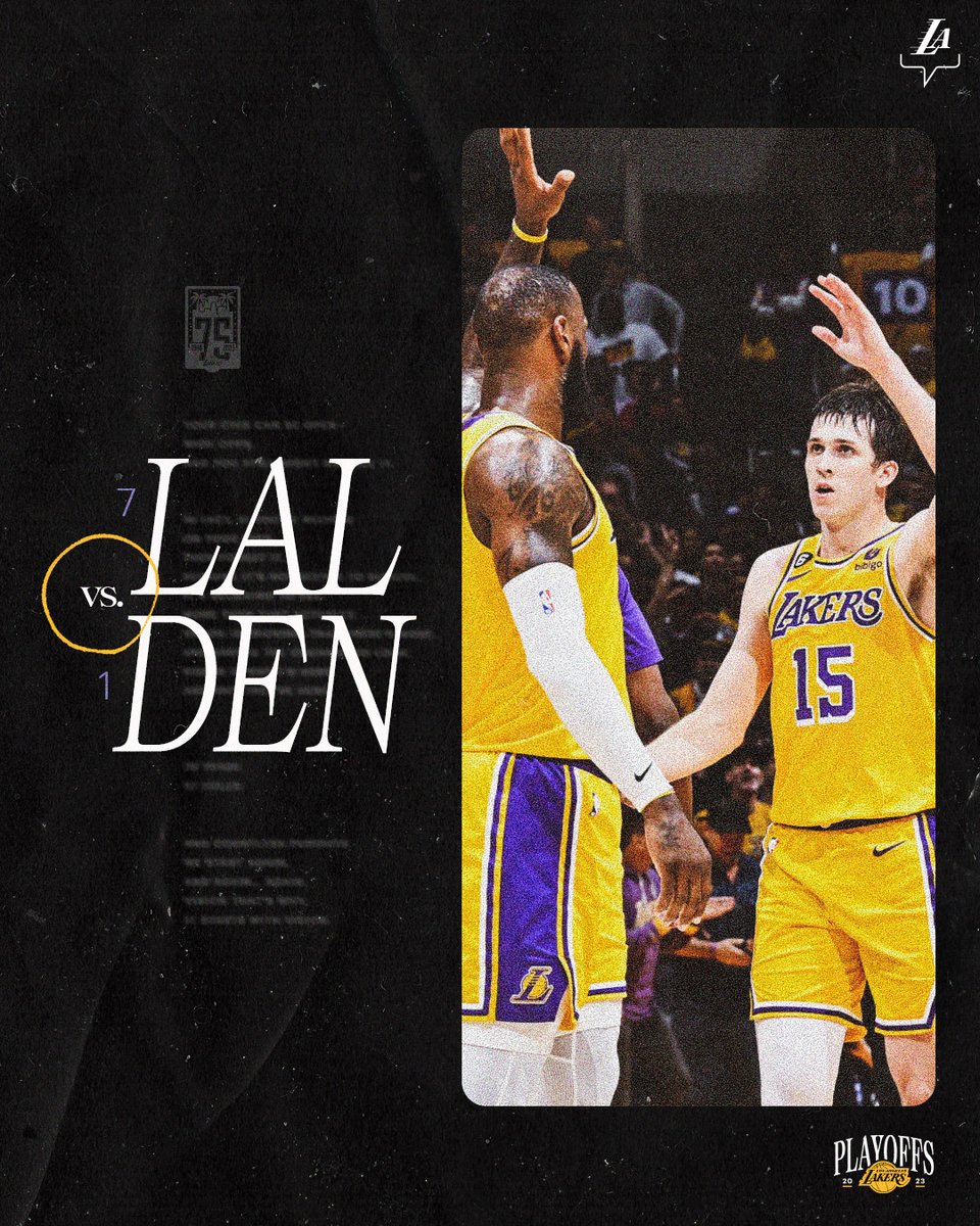 Lakers's tweet image. Western Conference Finals are set -- mark your calendar 🗓