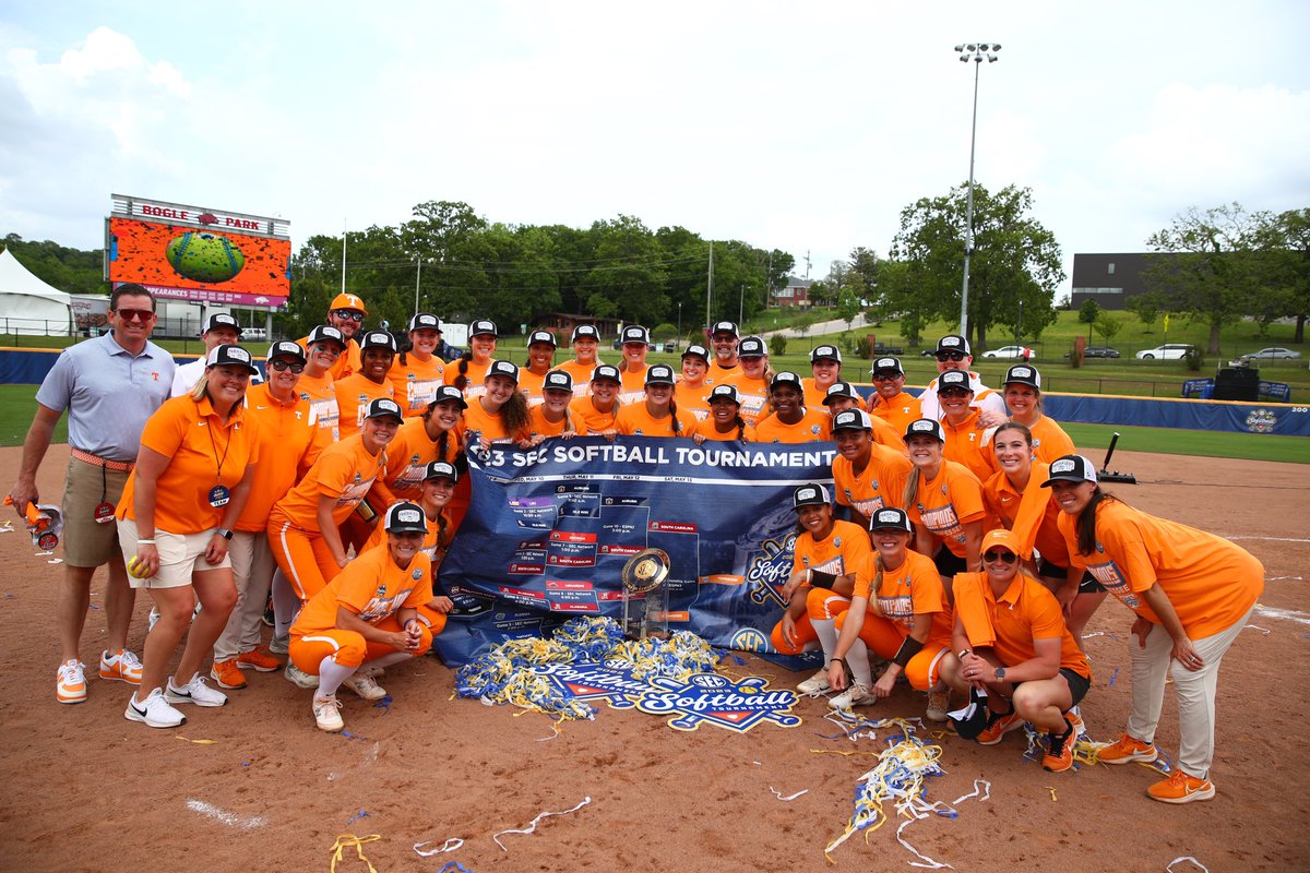 Tennessee Softball on Twitter "SEC Tournament Champions 🏆"