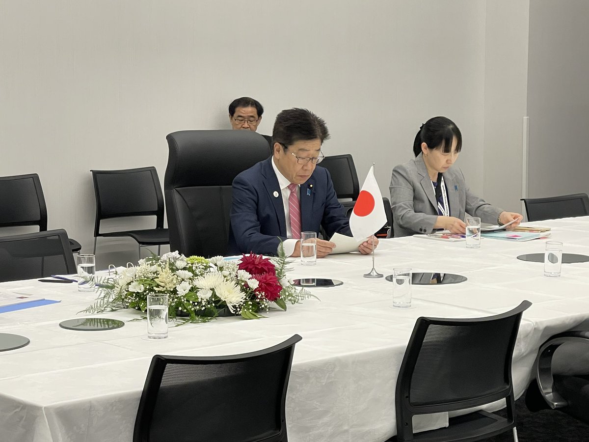 #G7長崎保健大臣会合 の2日目の日程が間もなく始まります。 by staff