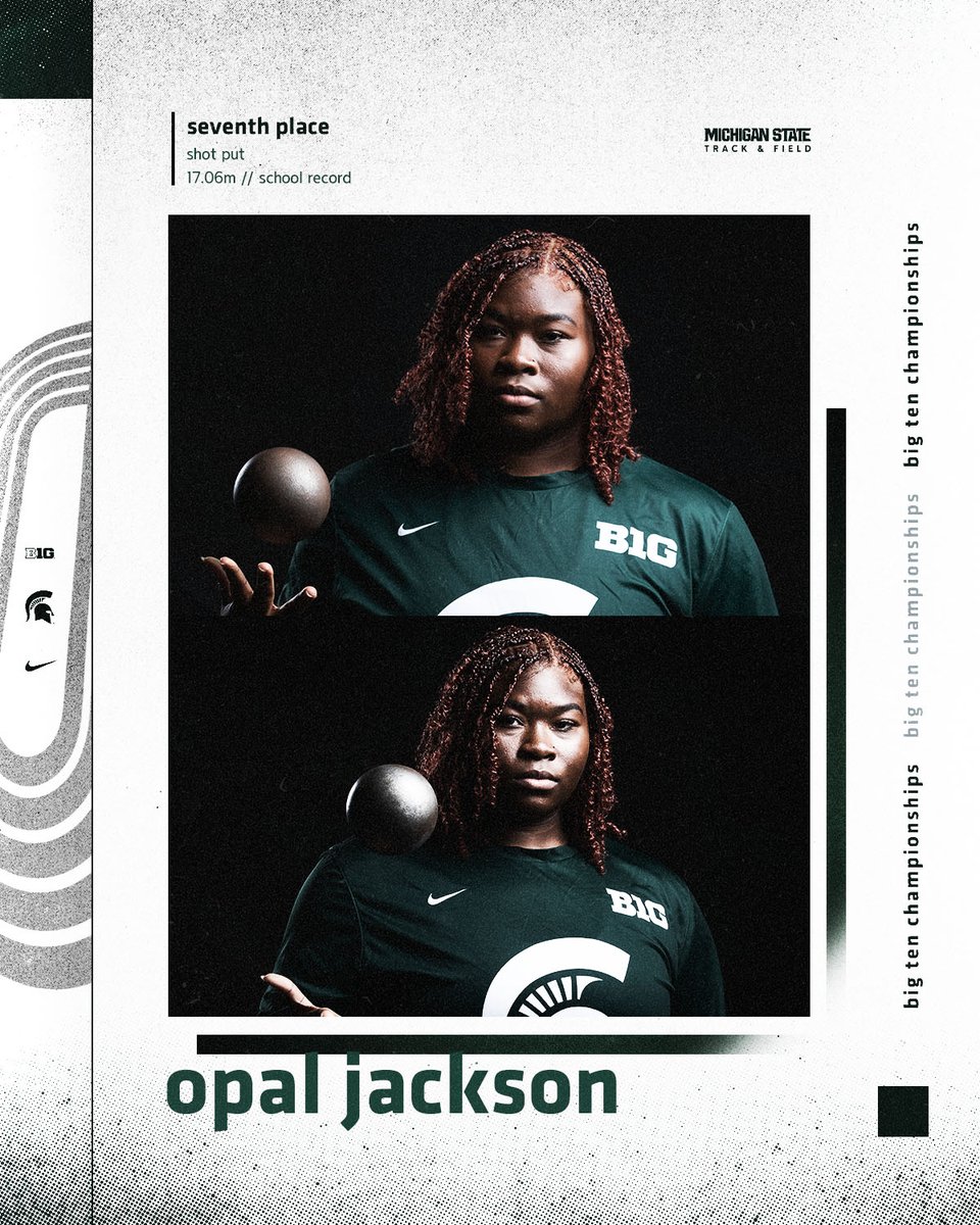 SCHOOL RECORD 💥

Opal Jackson breaks the shot put record with a throw of 17.06m, placing seventh!

#GoGreen