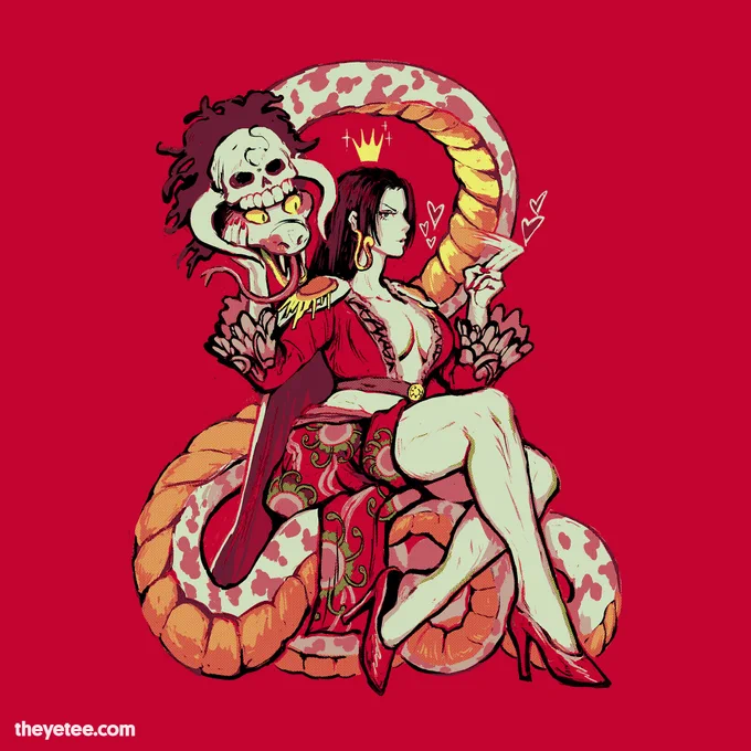 Queen of this and every hemisphere. Designed by Octo Star and available thru May 14th! #thirstyfest theyetee.com