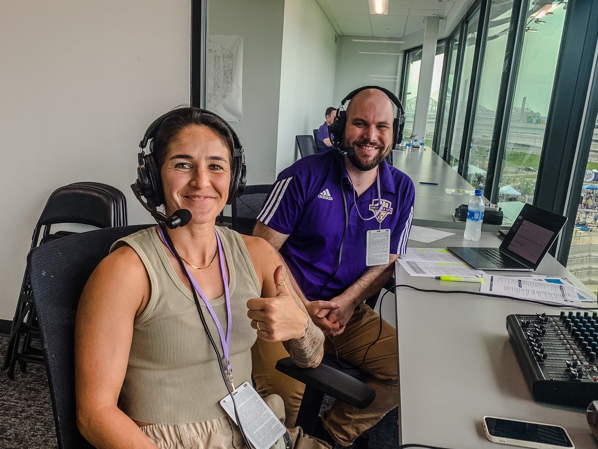 RacingLouFC's tweet photo. On the call! 📻

Catch @zeezee_w on @ESPN680 for tonight's @loucityfc match against Miami FC! https://t.co/1GvbPkq9t8